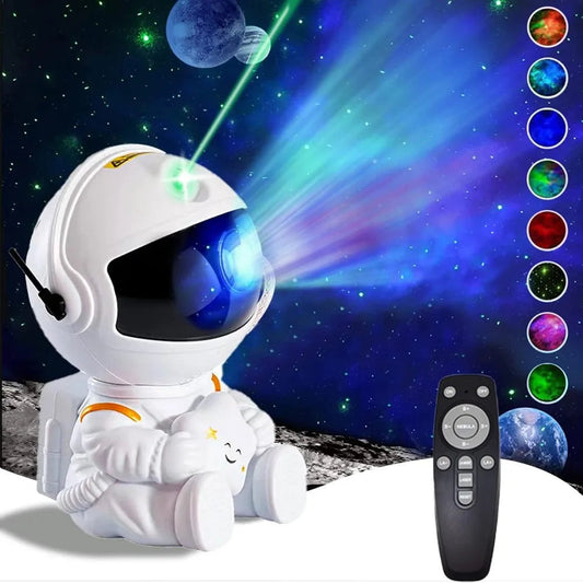 LED Astronaut Space Projector